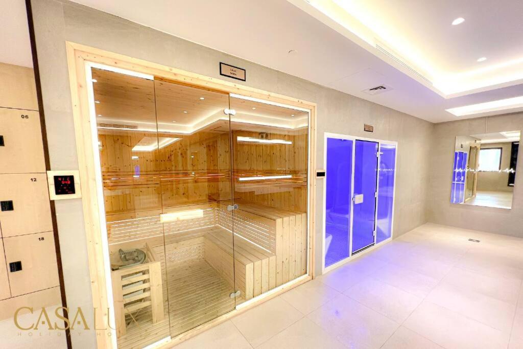 Lovely Big Studio W/ Burj Khalifa View In Downtown 迪拜 外观 照片